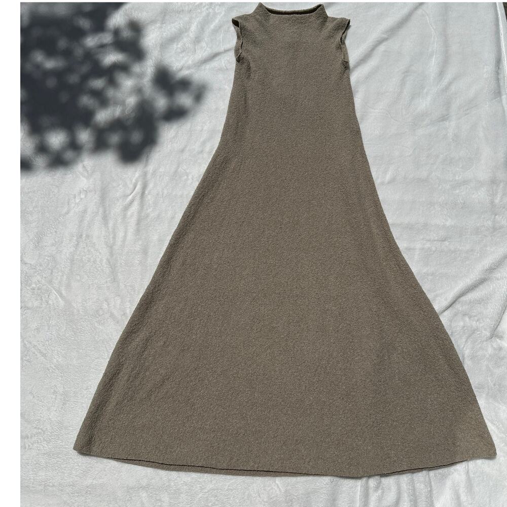 Lauren Manoogian Cotton Bouclé Shell Dress Size 1 Small Pumice Taupe NWT $530 - Picture 5 of 16